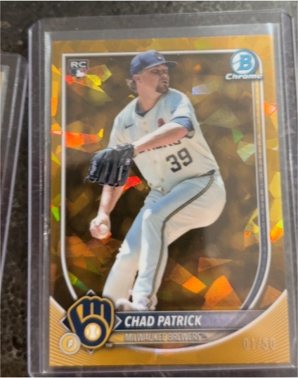 2025 Bowman Chrome #28 Chad Patrick — front