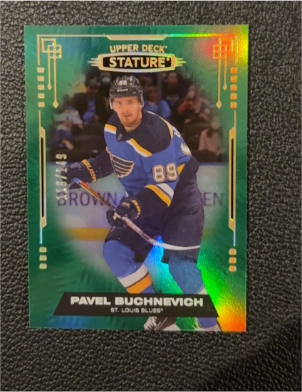 2021-22 Upper Deck Stature #92 Pavel Buchnevich — front