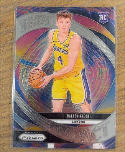 2024-25 Panini Prizm #5 Dalton Knecht Instant Impact — front