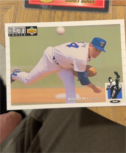 1993 Upper Deck Collector's Choice #249 Nolan Ryan — front