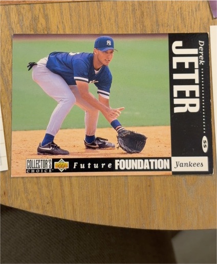 1994 Upper Deck Collector's Choice #644 Derek Jeter Future Foundation — front