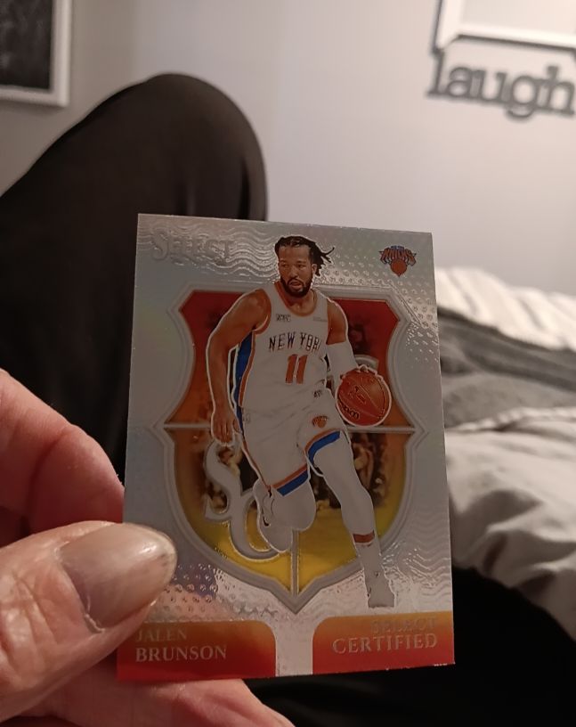 2024-25 Panini Select #12 Jalen Brunson Select Certified — front