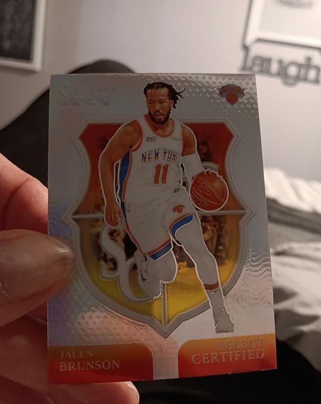 2024-25 Panini Select #12 Jalen Brunson — front