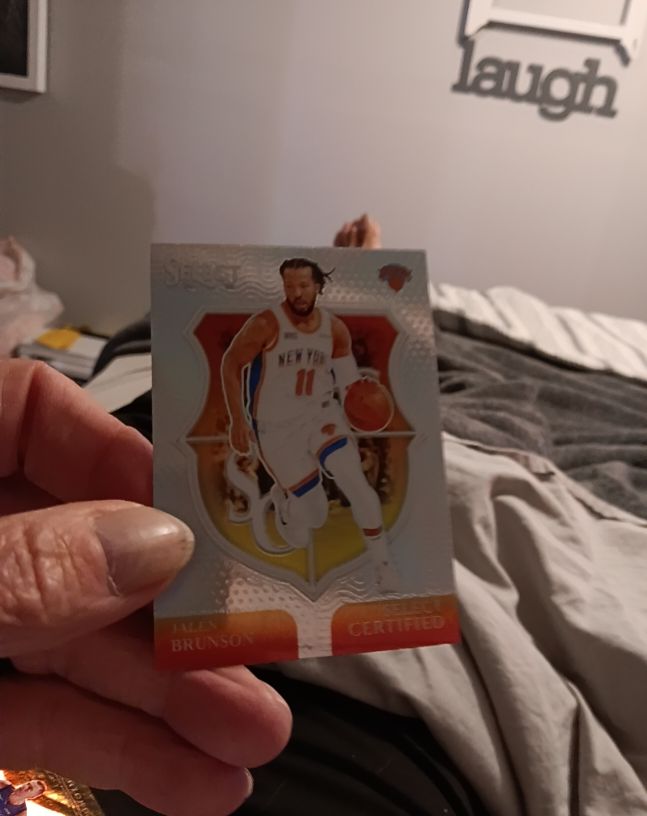 2024-25 Panini Select #12 Jalen Brunson — front