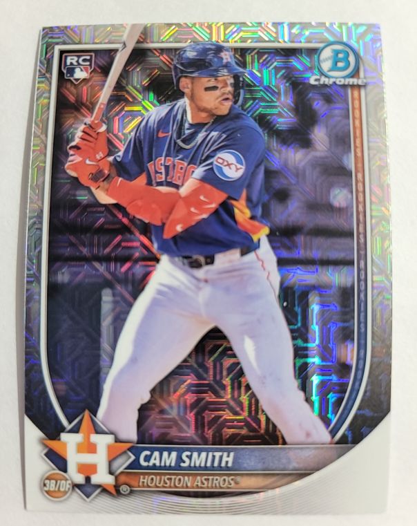 2025 Bowman Chrome Mega #77 Cam Smith — front