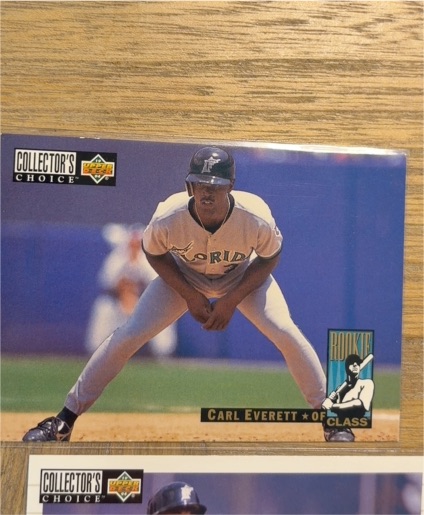 1994 Upper Deck Collector's Choice #6 Carl Everett — front