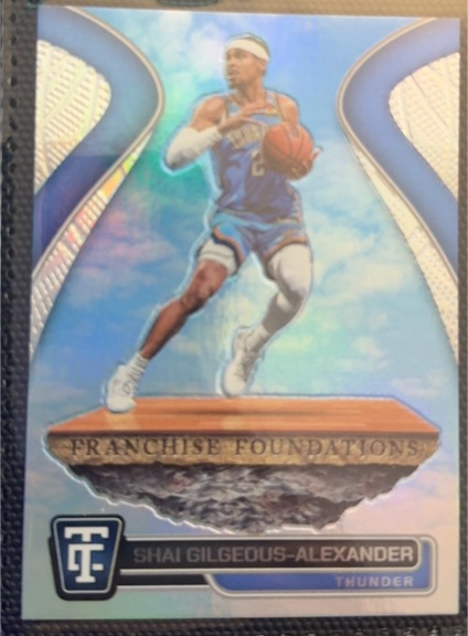 2024-25 Panini Totally Certified #6 Shai Gilgeous-Alexander Franchise Foundations — front