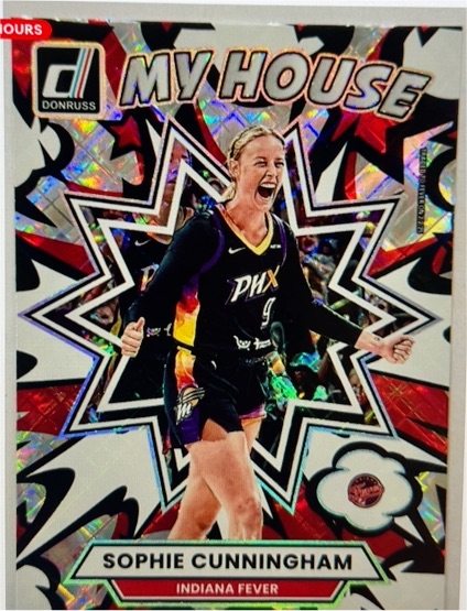 2025 Panini Donruss WNBA #19 Sophie Cunningham My House — front