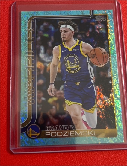 2025-26 Topps #141 Brandin Podziemski — front