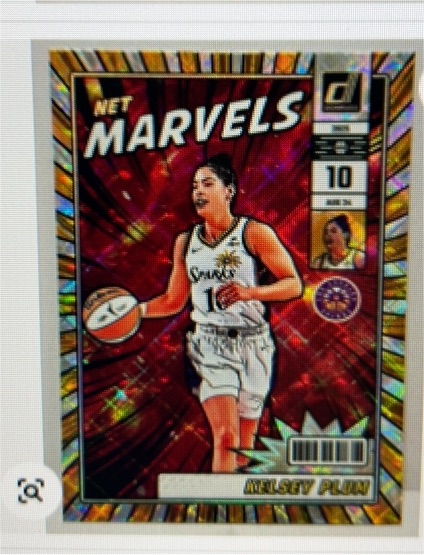 2025 Panini Donruss WNBA #3 Kelsey Plum Net Marvels — front