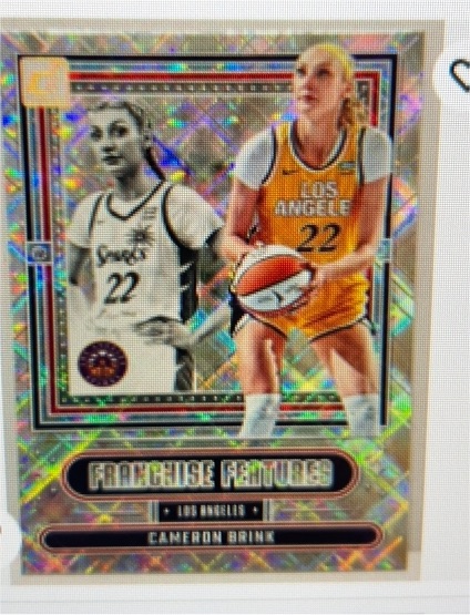 2025 Panini Donruss WNBA #2 Cameron Brink Franchise Features Diamond — front