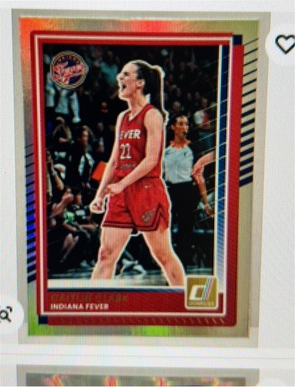 2025 Panini Donruss WNBA #47 Caitlin Clark — front