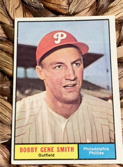 1961 Topps Baseball #316 Bobby Gene Smith — front