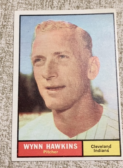 1961 Topps #34 Wynn Hawkins — front