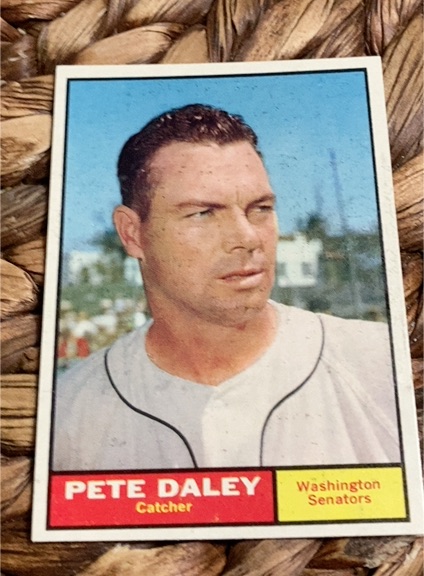 1961 Topps #158 Pete Daley — front