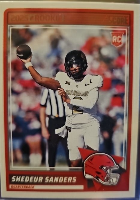 2025 Panini Score #15 Shedeur Sanders — front