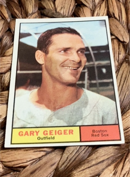1961 Topps #33 Gary Geiger — front