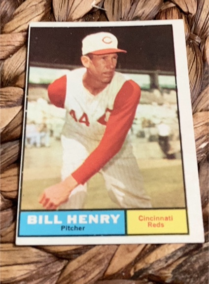 1961 Topps #66 Bill Henry — front
