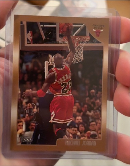 1998-99 Topps #77 Michael Jordan — front