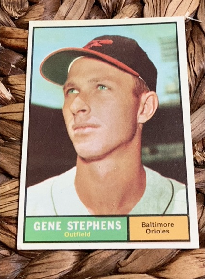 1961 Topps #102 Gene Stephens — front