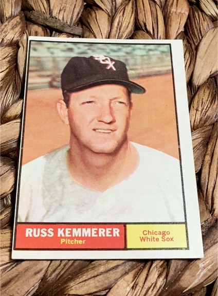 1961 Topps #56 Russ Kemmerer — front