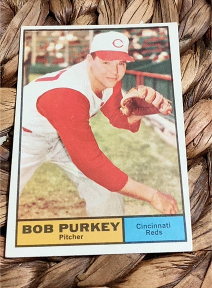 1961 Topps #9 Bob Purkey — front