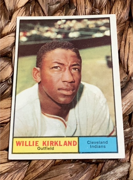 1961 Topps #15 Willie Kirkland — front