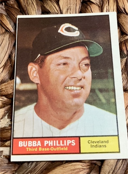 1961 Topps #101 Bubba Phillips — front
