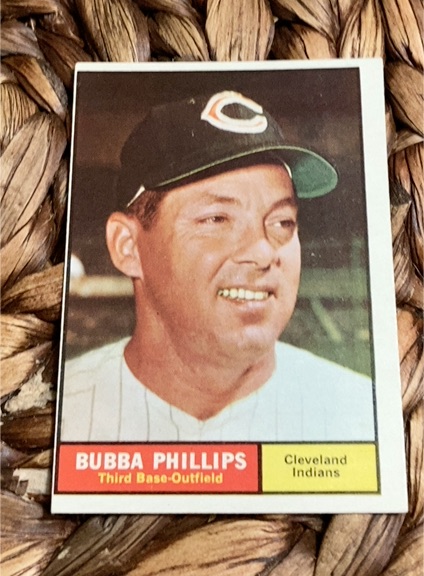 1961 Topps #101 Bubba Phillips — front