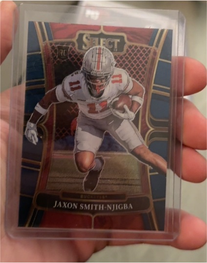 2023 Panini Select Draft Picks #7 Jaxon Smith-Njigba — front