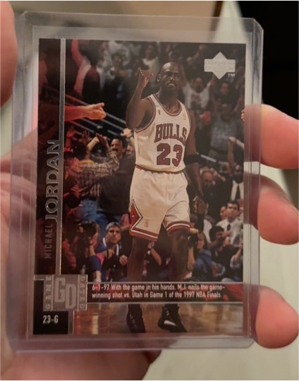 1997-98 Upper Deck #18 Michael Jordan — front