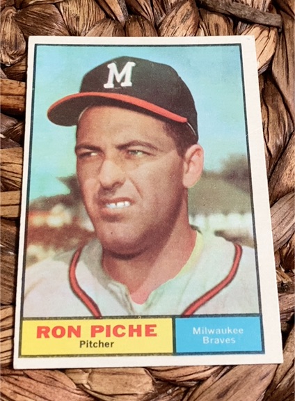 1961 Topps #61 Ron Piche — front