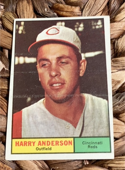 1961 Topps #76 Harry Anderson — front