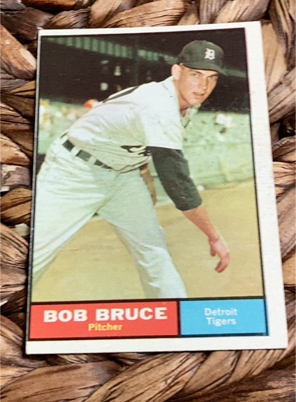 1961 Topps #83 Bob Bruce — front