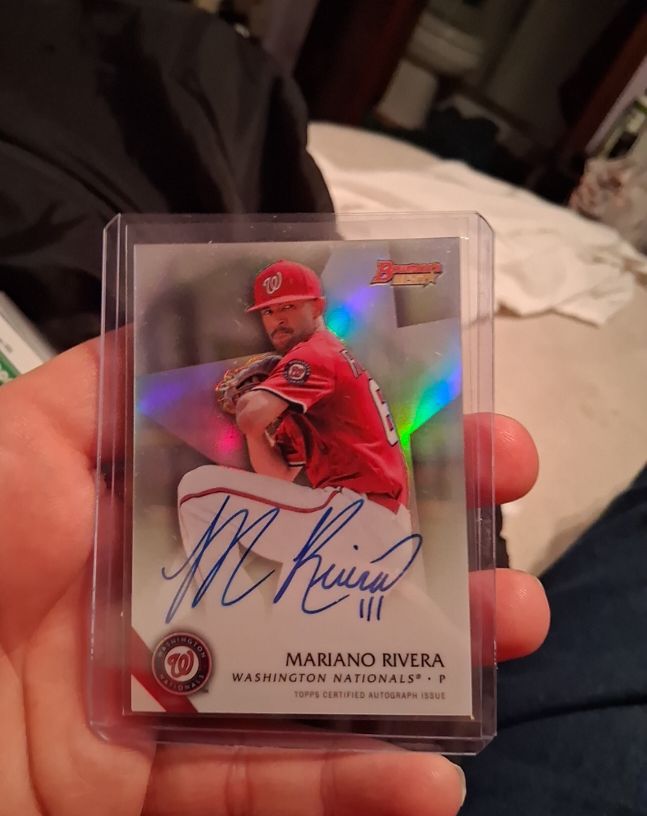 2015 Bowman's Best #B15-MR Mariano Rivera III — front