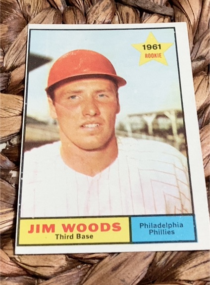 1961 Topps #59 Jim Woods — front