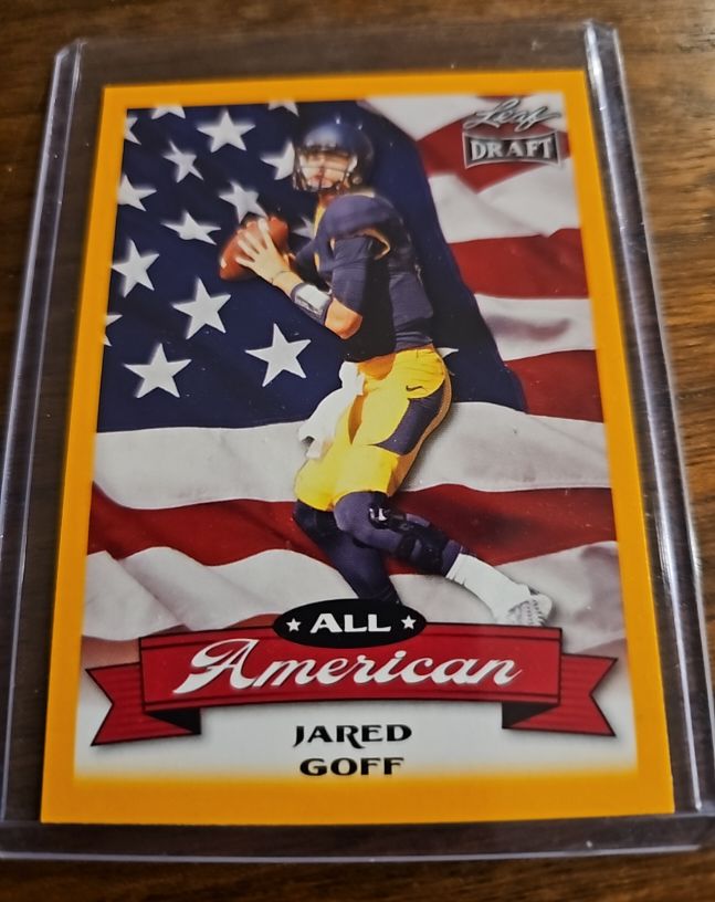 2016 Leaf Draft All American #AA-07 Jared Goff — front