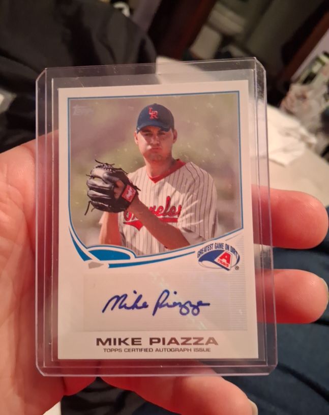 2013 Topps Pro Debut Mike Piazza Autograph #PDA-MP — front