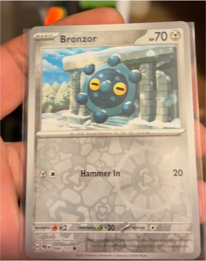 2022 Pokémon SV: Prismatic Evolutions #066 Bronzor — front