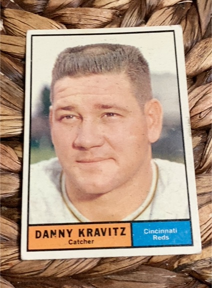 1961 Topps #166 Danny Kravitz — front