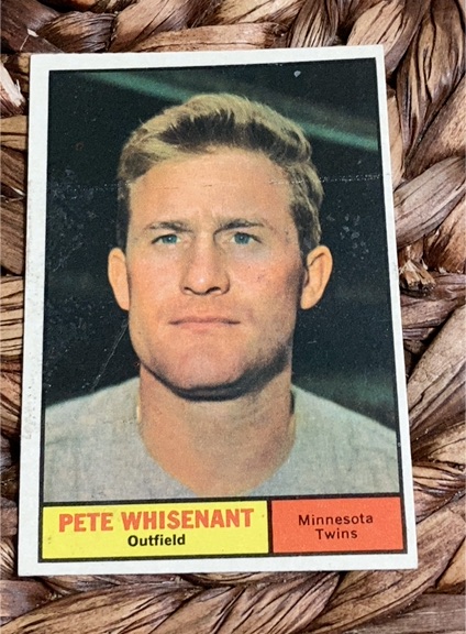 1961 Topps #201 Pete Whisenant — front