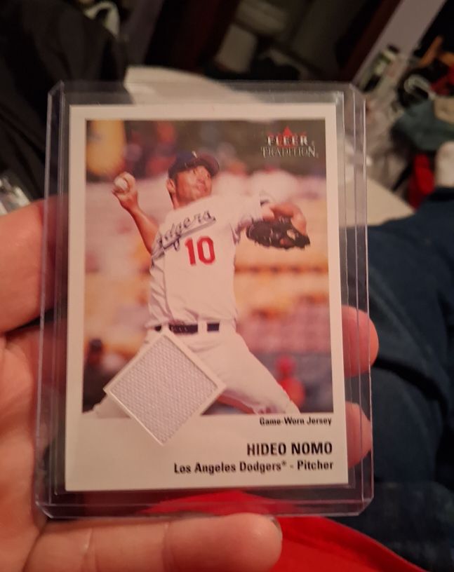 2003 Fleer Tradition #NNO Hideo Nomo — front