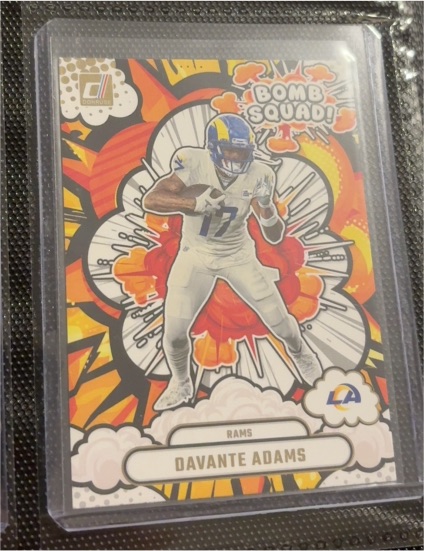 2025 Donruss Bomb Squad #BS-DAS Davante Adams — front