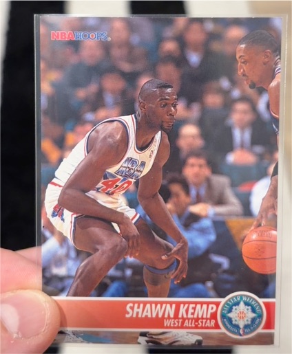 1994-95 Hoops #241 Shawn Kemp — front