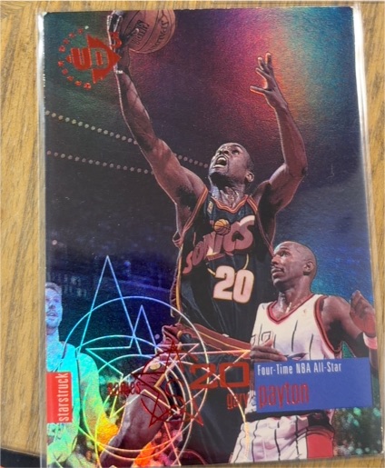 1997-98 Upper Deck UD3 #20 Gary Payton — front