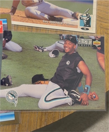 1994 Upper Deck Collector's Choice #341 Gary Sheffield — front