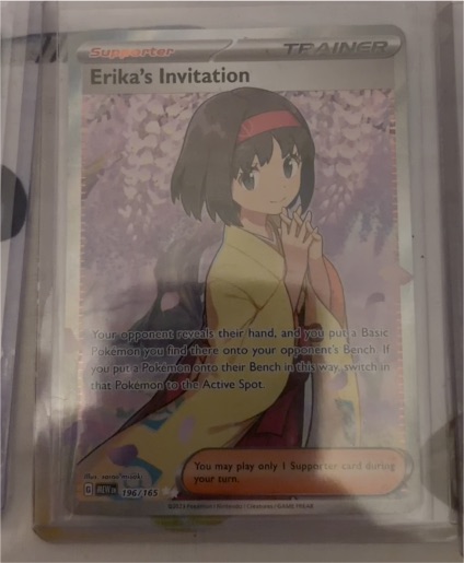 2023 Pokémon Scarlet & Violet 151 #196 Erika's Invitation — front