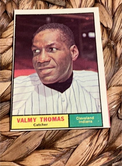 1961 Topps #319 Valmy Thomas — front