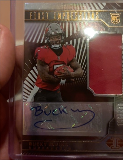 2024 Panini Illusions First Impressions #133 Bucky Irving — front