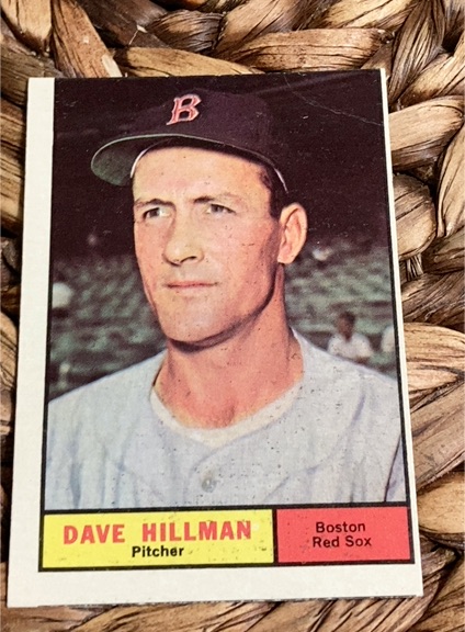1961 Topps #326 Dave Hillman — front